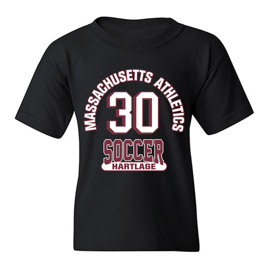 UMass - NCAA Men's Soccer : Crew Hartlage - Classic Fashion Shersey Youth T-Shirt-0