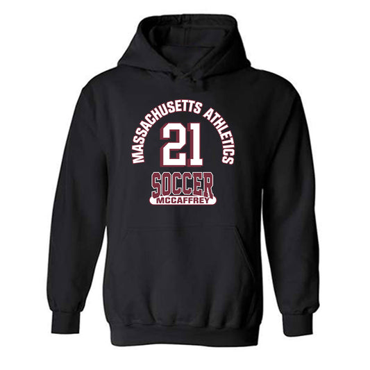 UMass - NCAA Women's Soccer : Annie McCaffrey - Classic Fashion Shersey Hooded Sweatshirt-0