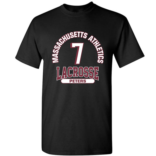 UMass - NCAA Men's Lacrosse : Jack Peters - Classic Fashion Shersey T-Shirt-0