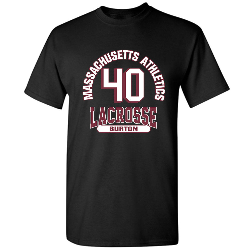 UMass - NCAA Men's Lacrosse : Tyler Burton - Classic Fashion Shersey T-Shirt-0