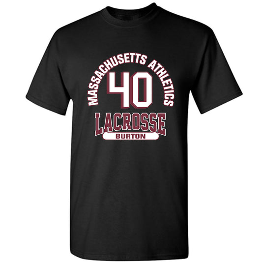 UMass - NCAA Men's Lacrosse : Tyler Burton - Classic Fashion Shersey T-Shirt-0