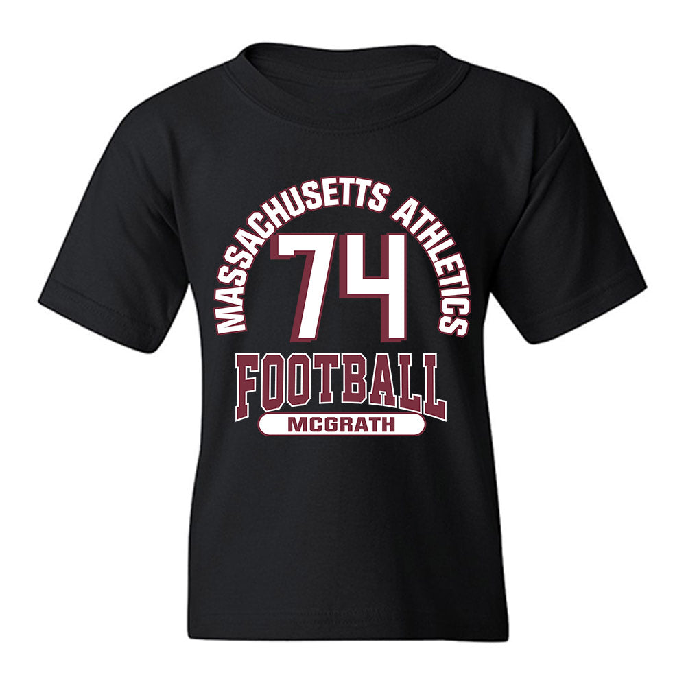 UMass - NCAA Football : Jake McGrath - Classic Fashion Shersey Youth T-Shirt-0