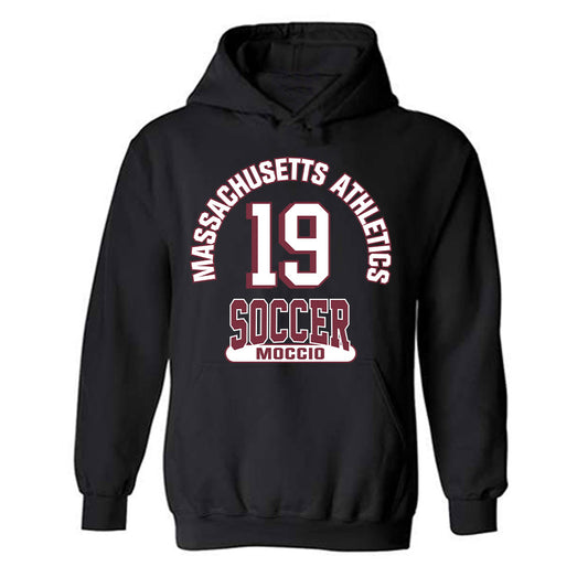 UMass - NCAA Men's Soccer : Brad Moccio - Classic Fashion Shersey Hooded Sweatshirt