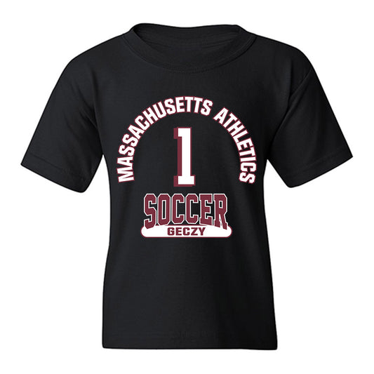 UMass - NCAA Men's Soccer : Alex Geczy - Classic Fashion Shersey Youth T-Shirt-0