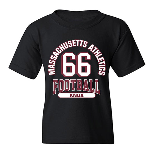UMass - NCAA Football : Greg Knox - Classic Fashion Shersey Youth T-Shirt-0