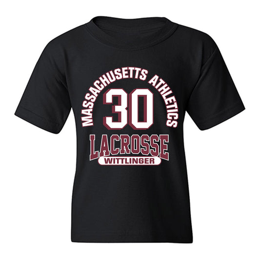 UMass - NCAA Men's Lacrosse : Cole Wittlinger - Classic Fashion Shersey Youth T-Shirt-0
