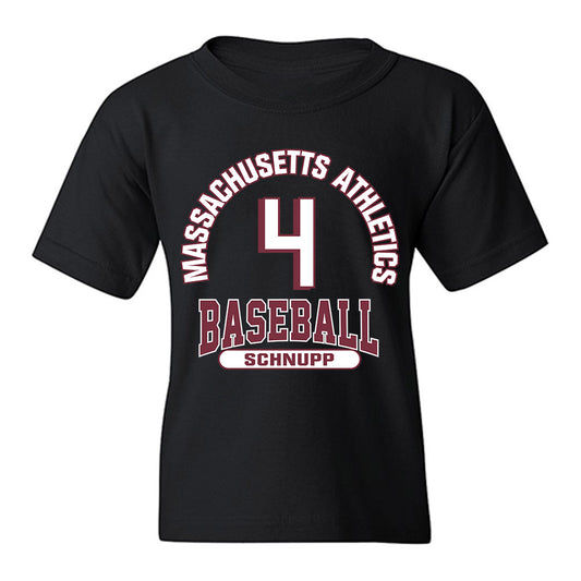 UMass - NCAA Baseball : Kevin Schnupp - Classic Fashion Shersey Youth T-Shirt-0