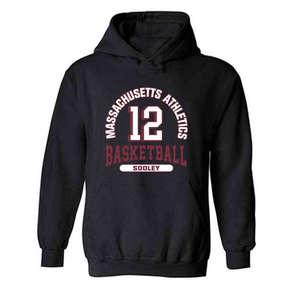 UMass - NCAA Women's Basketball : Kylie Sooley - Classic Fashion Shersey Hooded Sweatshirt-0