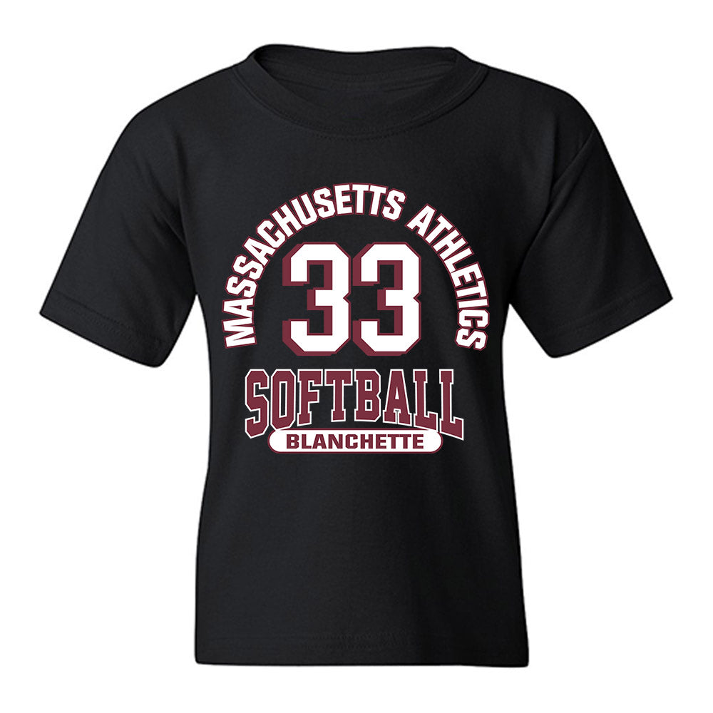 UMass - NCAA Softball : Kelsey Blanchette - Classic Fashion Shersey Youth T-Shirt-0