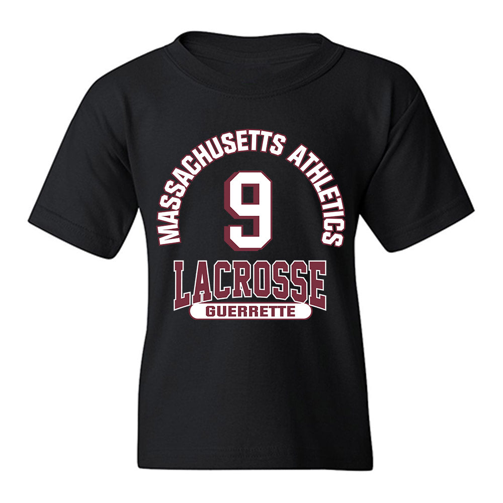 UMass - NCAA Men's Lacrosse : Joe Guerrette - Classic Fashion Shersey Youth T-Shirt-0