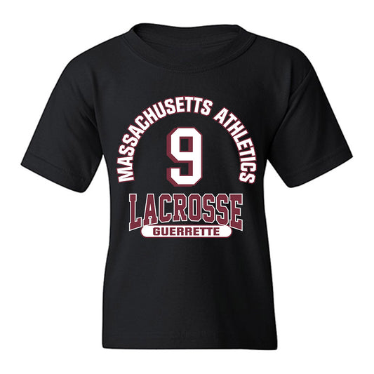 UMass - NCAA Men's Lacrosse : Joe Guerrette - Classic Fashion Shersey Youth T-Shirt-0