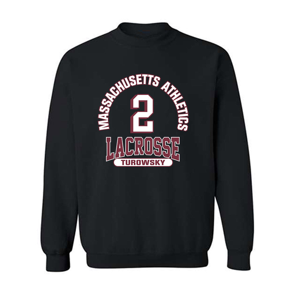 UMass - NCAA Men's Lacrosse : Jack Turowsky - Classic Fashion Shersey Crewneck Sweatshirt-0