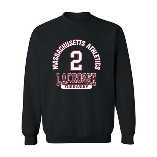 UMass - NCAA Men's Lacrosse : Jack Turowsky - Classic Fashion Shersey Crewneck Sweatshirt-0