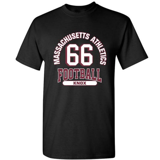 UMass - NCAA Football : Greg Knox - Classic Fashion Shersey T-Shirt-0