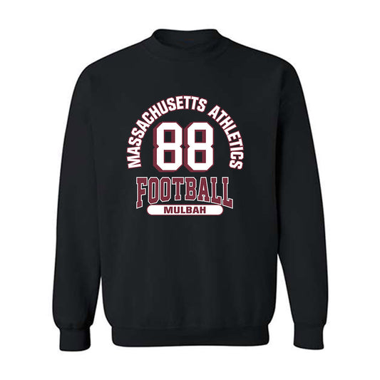 UMass - NCAA Football : Samuel Mulbah - Classic Fashion Shersey Crewneck Sweatshirt-0