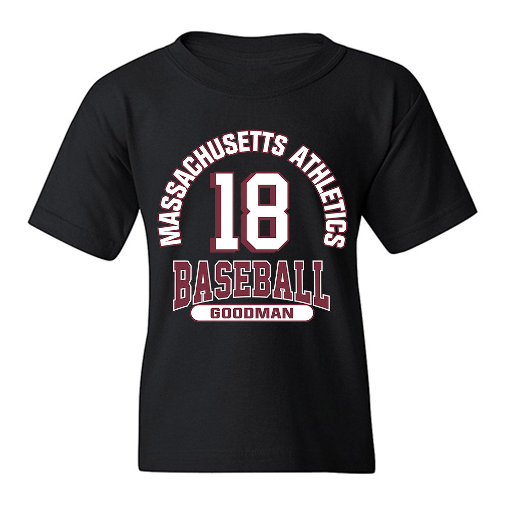 UMass - NCAA Baseball : Michael Goodman - Classic Fashion Shersey Youth T-Shirt-0