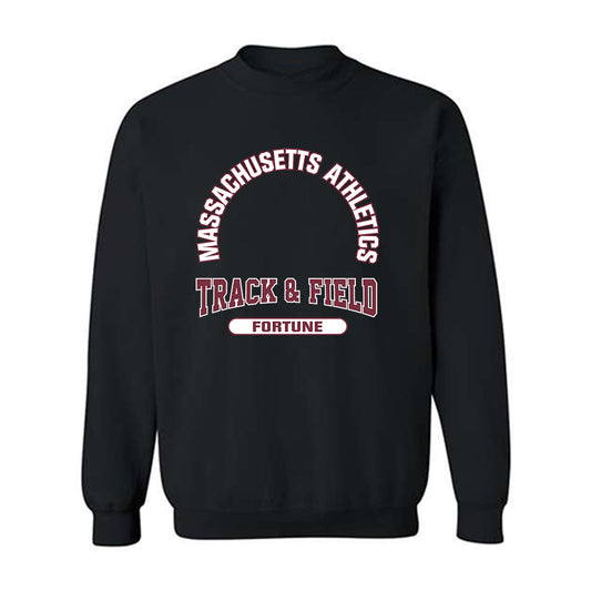 UMass - NCAA Men's Track & Field : Tyler Fortune - Classic Fashion Shersey Crewneck Sweatshirt-0