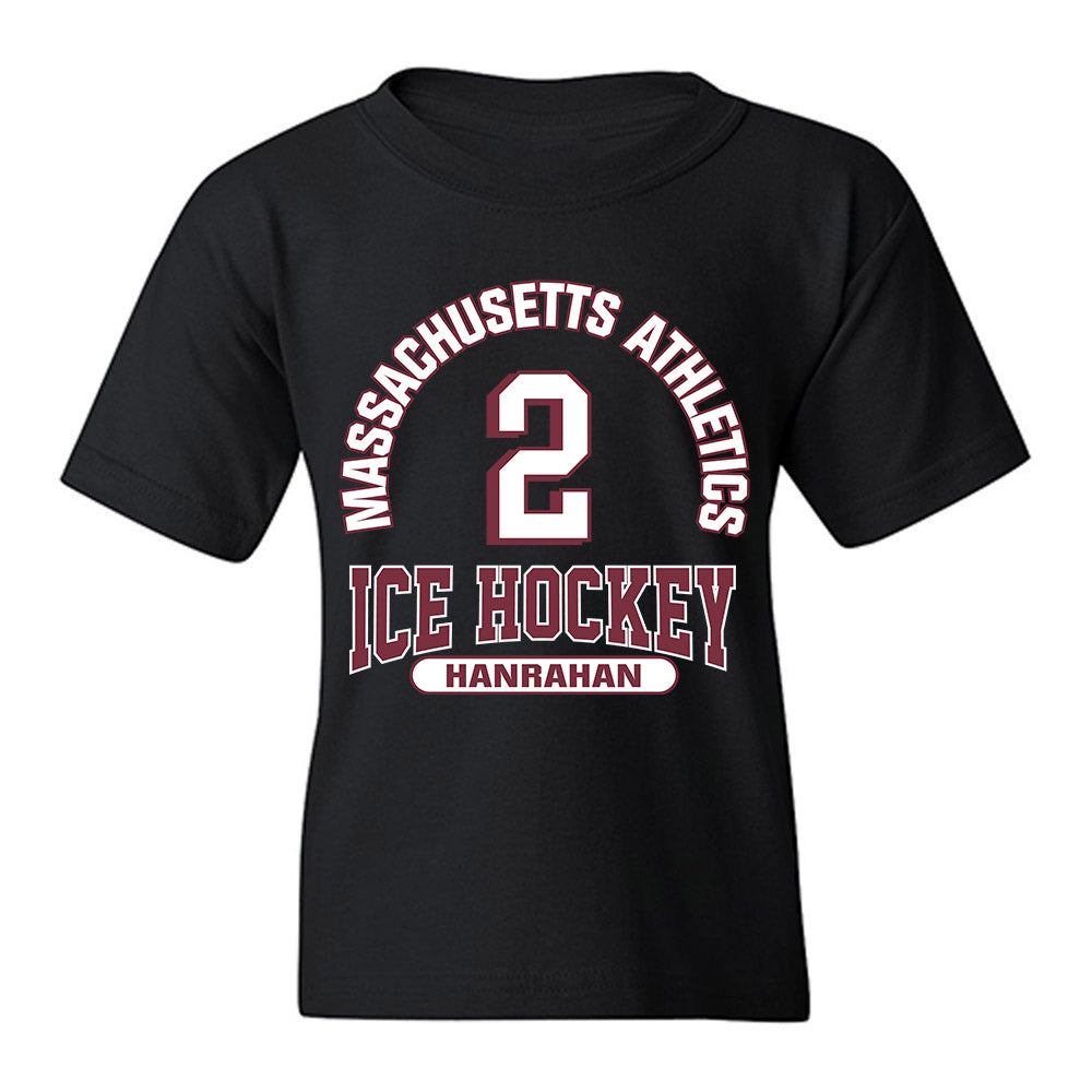 UMass - NCAA Men's Ice Hockey : Coleson Hanrahan - Classic Fashion Shersey Youth T-Shirt-0
