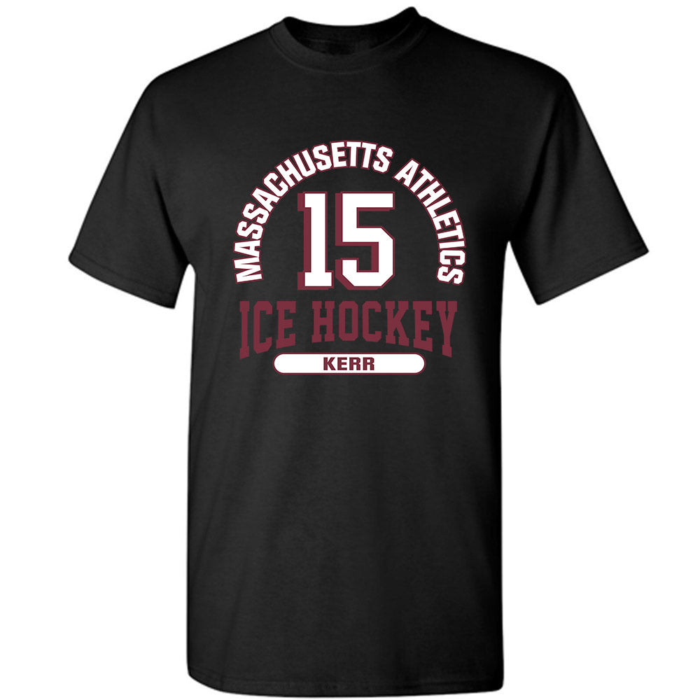 UMass - NCAA Men's Ice Hockey : Justin Kerr - Classic Fashion Shersey T-Shirt-0