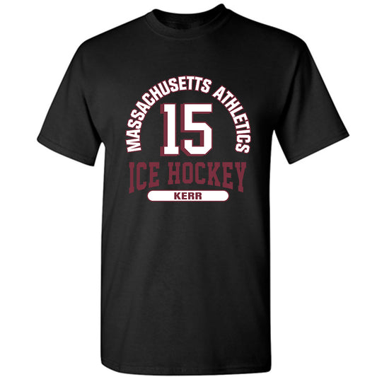 UMass - NCAA Men's Ice Hockey : Justin Kerr - Classic Fashion Shersey T-Shirt-0