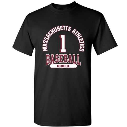 UMass - NCAA Baseball : Dean Gobeil - Classic Fashion Shersey T-Shirt-0