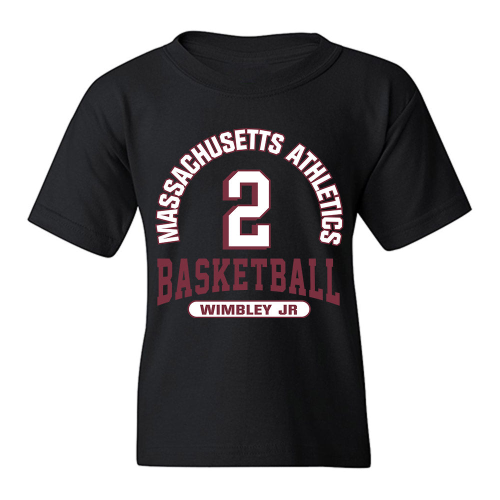 UMass - NCAA Men's Basketball : Dwayne Wimbley jr - Classic Fashion Shersey Youth T-Shirt-0