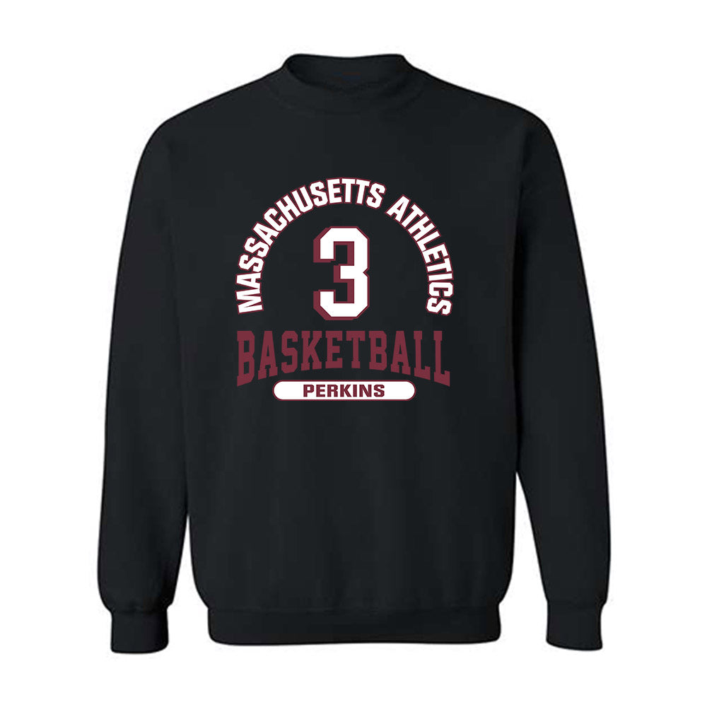 UMass - NCAA Women's Basketball : Aiyanna Perkins - Classic Fashion Shersey Crewneck Sweatshirt-0