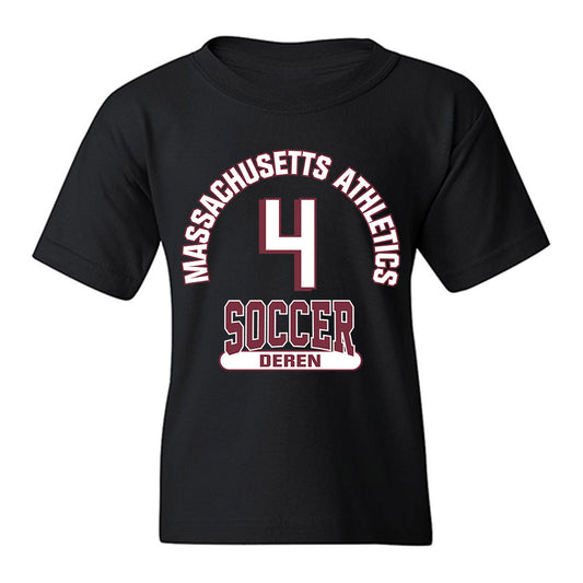 UMass - NCAA Women's Soccer : Amelia Deren - Classic Fashion Shersey Youth T-Shirt-0