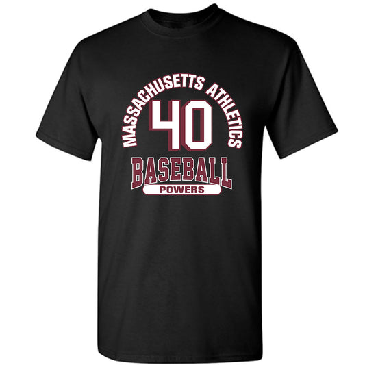 UMass - NCAA Baseball : Callen Powers - Classic Fashion Shersey T-Shirt-0