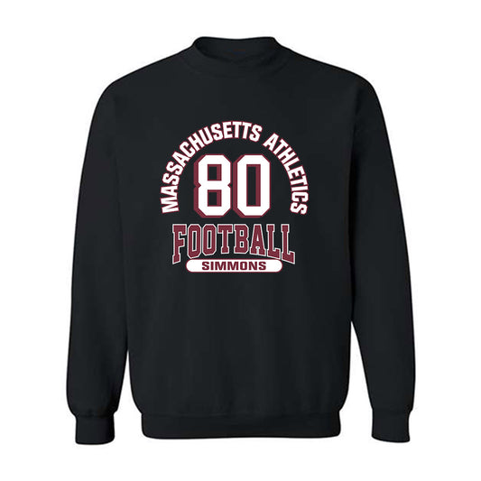 UMass - NCAA Football : Isaiah Simmons - Classic Fashion Shersey Crewneck Sweatshirt-0