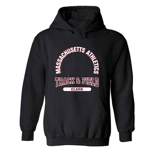 UMass - NCAA Men's Track & Field : Malcolm Clark - Classic Fashion Shersey Hooded Sweatshirt-0