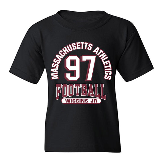 UMass - NCAA Football : Jermaine Wiggins Jr - Classic Fashion Shersey Youth T-Shirt-0