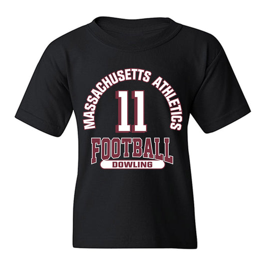 UMass - NCAA Football : Max Dowling - Classic Fashion Shersey Youth T-Shirt-0