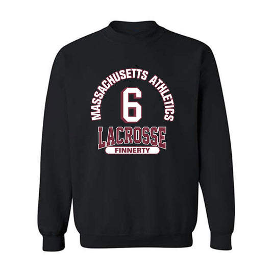 UMass - NCAA Men's Lacrosse : Michael Finnerty - Classic Fashion Shersey Crewneck Sweatshirt-0