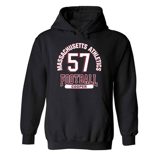 UMass - NCAA Football : Garrett Cooper - Classic Fashion Shersey Hooded Sweatshirt-0