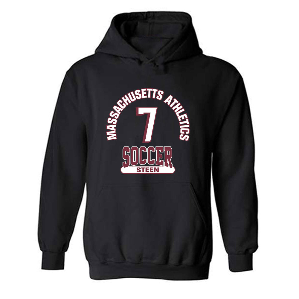 UMass - NCAA Women's Soccer : Kaila Steen - Classic Fashion Shersey Hooded Sweatshirt-0