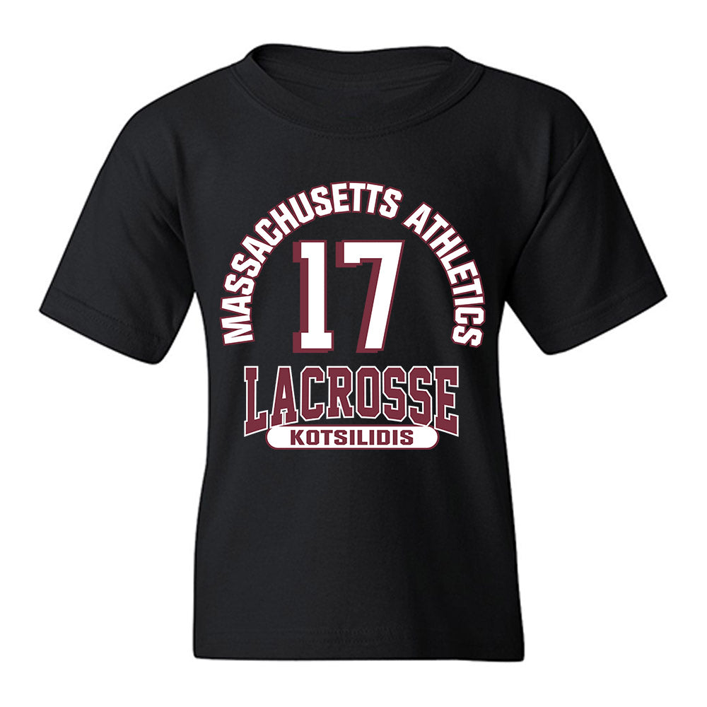 UMass - NCAA Men's Lacrosse : Max Kotsilidis - Classic Fashion Shersey Youth T-Shirt-0