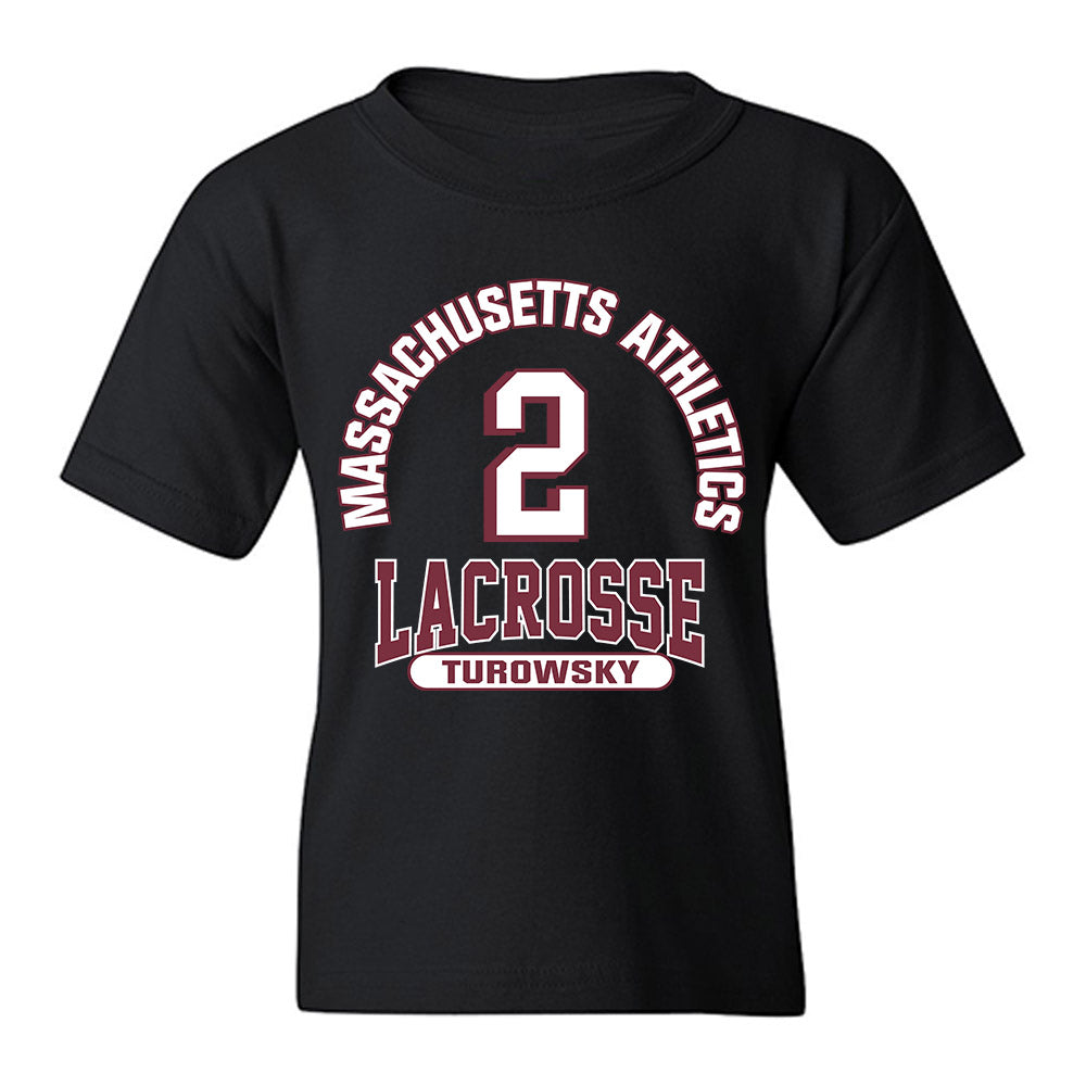 UMass - NCAA Men's Lacrosse : Jack Turowsky - Classic Fashion Shersey Youth T-Shirt-0