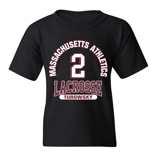UMass - NCAA Men's Lacrosse : Jack Turowsky - Classic Fashion Shersey Youth T-Shirt-0