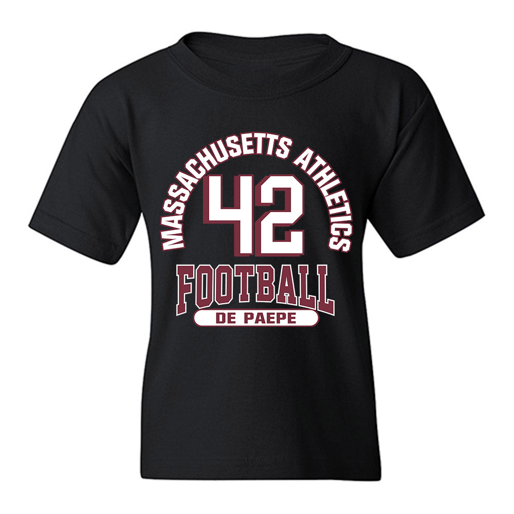 UMass - NCAA Football : Andrew De Paepe - Classic Fashion Shersey Youth T-Shirt-0