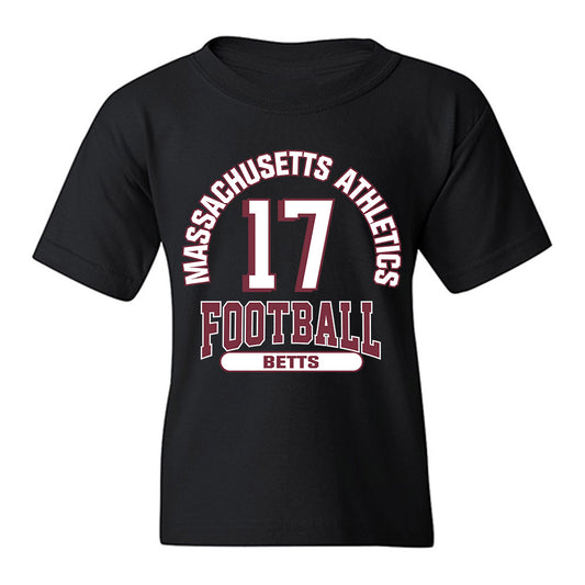 UMass - NCAA Football : Zachary Betts - Classic Fashion Shersey Youth T-Shirt-0