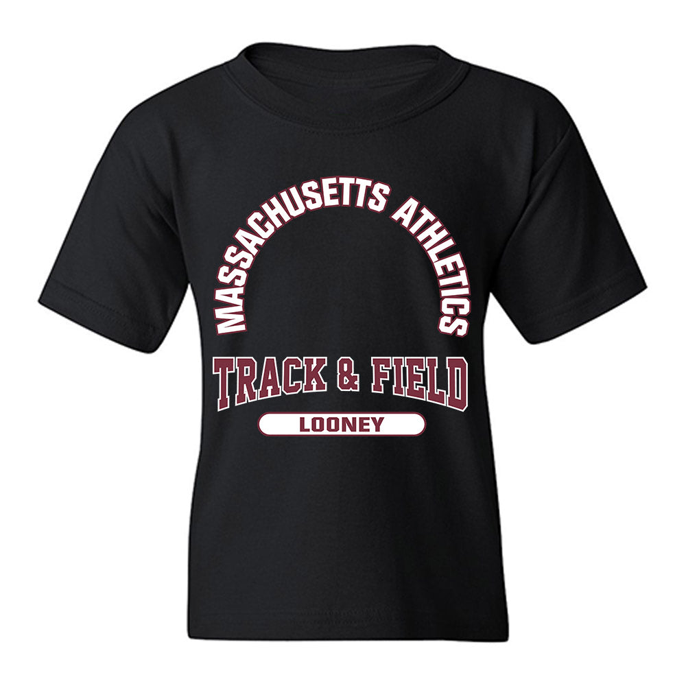 UMass - NCAA Men's Track & Field : Nathan Looney - Classic Fashion Shersey Youth T-Shirt-0