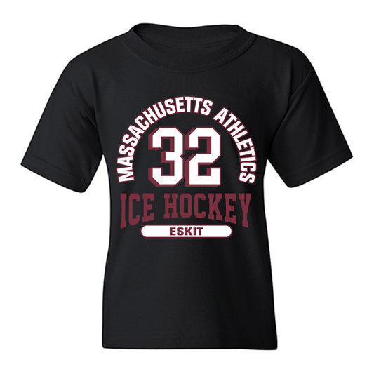 UMass - NCAA Men's Ice Hockey : Ethan Eskit - Classic Fashion Shersey Youth T-Shirt-0