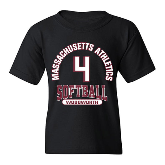 UMass - NCAA Softball : Lily Woodworth - Classic Fashion Shersey Youth T-Shirt-0