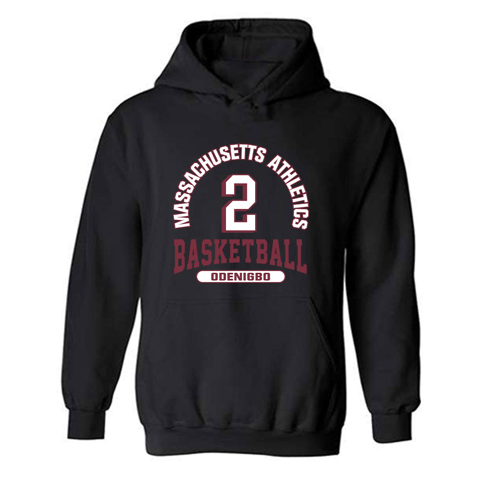 UMass - NCAA Women's Basketball : Chinenye Odenigbo - Classic Fashion Shersey Hooded Sweatshirt-0