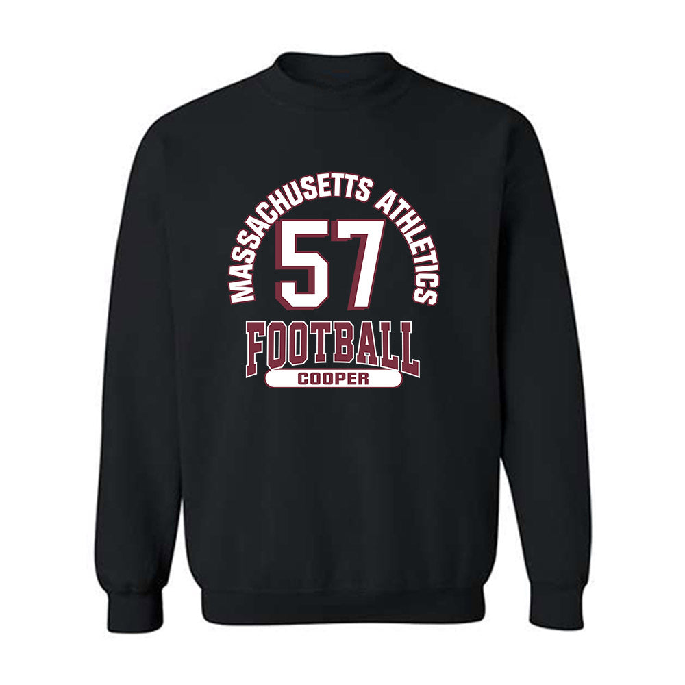 UMass - NCAA Football : Garrett Cooper - Classic Fashion Shersey Crewneck Sweatshirt-0