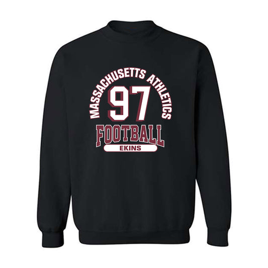 UMass - NCAA Football : Robert Ekins - Classic Fashion Shersey Crewneck Sweatshirt-0