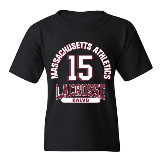 UMass - NCAA Men's Lacrosse : Michael Calvo - Classic Fashion Shersey Youth T-Shirt-0