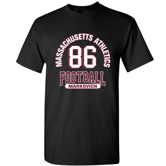 UMass - NCAA Football : Jax Markovich - Classic Fashion Shersey T-Shirt-0