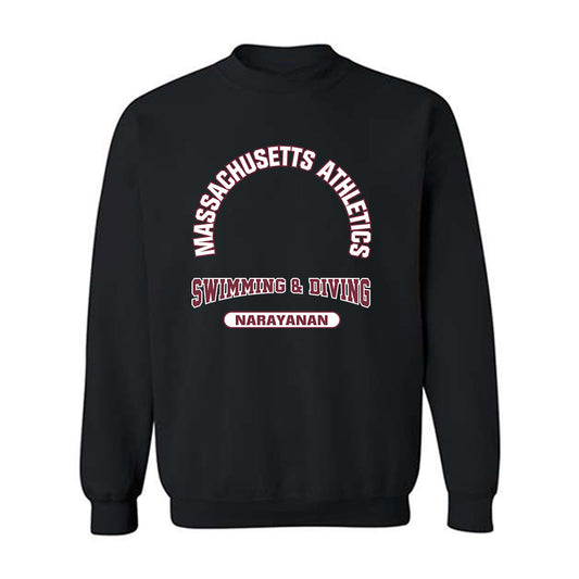 UMass - NCAA Women's Swimming & Diving : Sahana Narayanan - Classic Fashion Shersey Crewneck Sweatshirt-0